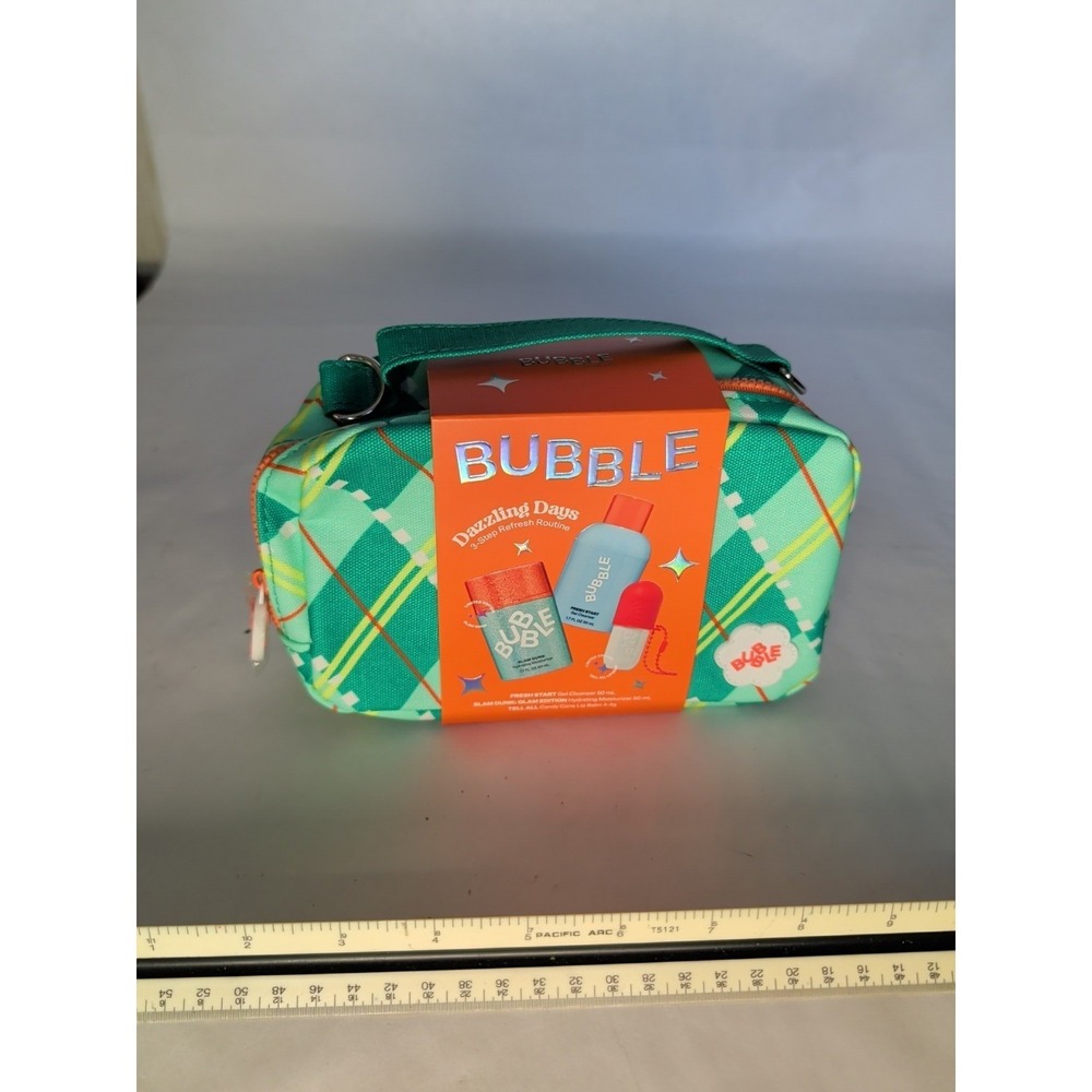 Bubble Dazzling Days 3-Step Refresh Routine Travel Gift Kit New Free Shipping